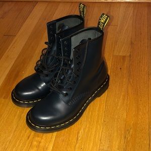 Dr. Martens Navy Boots- Nearly new!